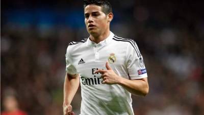 James Rodríguez es una de las figuras del Real Madrid.