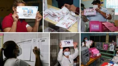 Los distintos partidos políticos y movimientos internos resguardaron sus urnas y contabilizaron los votos bajo estrictos protocolos de vigilancia que el CNE instauró.