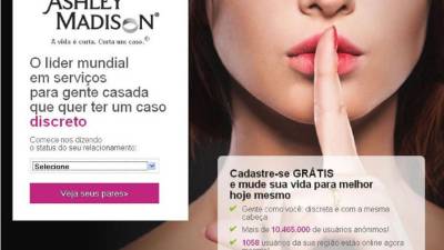 'La vida es corta. Tenga un amante'. Con este lema, 'AshleyMadison.com', con sede en Toronto (Canadá).