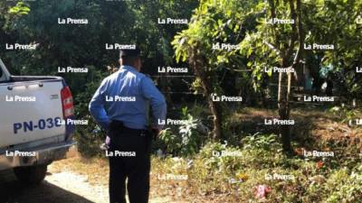 El cadáver del joven fue encontrado en una cuneta.