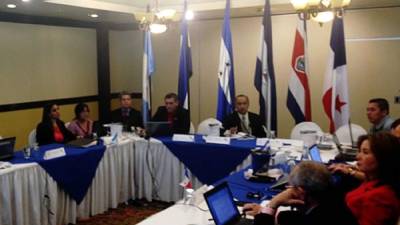 Los representantes de los países centroamericanos se reunieron este jueves en la capital industrial de Honduras.
