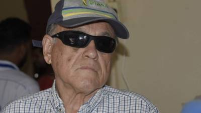 Chelato recibió un homenaje la tarde del sábado en Tela.