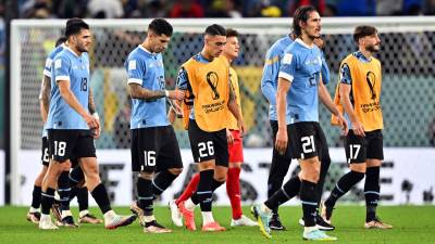 La selección uruguaya fracasó en la Copa del Mundo de Qatar.