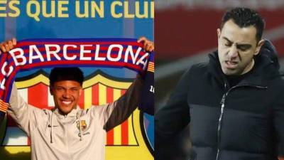 Vitor Roque no cuenta con el agradado de su entrenador Xavi Hernández.