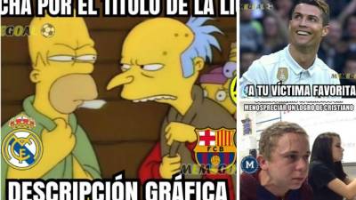 Barcelona y Real Madrid ganaron sus respectivos partidos de la penúltima jornada de la Liga Española, contra Las Palmas y Sevilla, respectivamente. Y los memes no se han hecho esperar.