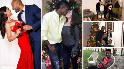 Los futbolistas hondureños disfrutaron de la Nochebuena con familiares y amigos. Estas imágenes compartieron en sus redes sociales.