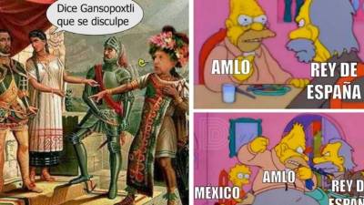 Los memes no se hicieron esperar tras el anuncio del presidente Andrés Manuel López Obrador (AMLO) de que envío dos cartas al rey de España y al Papa para que se disculpen por las violaciones a los pueblos originarios de México durante la Conquista.