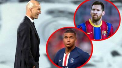 Zidane le envió un consejo a Messi y se refirió a Kylian Mabppé.