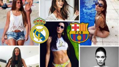 Ellas son las novias y esposas más bellas de los jugadores del Real Madrid y Barcelona.