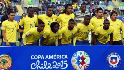 Ecuador fue el peor tercer clasificado de los grupos en la Copa América. Foto AFP