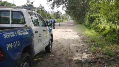 Preliminarmente fue identificado como Carlos David Martínez Chicas.