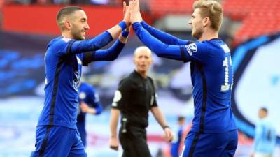 El Chelsea se impuso al Manchester City en las semifinales de la FA Cup. Foto EFE