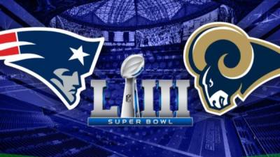 Los New England Patriots y Los Angeles Rams serán los protagonistas el próximo 3 de febrero de la 53 edición de la Super Bowl, la gran final del fútbol americano estadounidense (NFL).