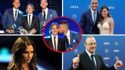 Las mejores imáganes de la Gala del sorteo de la fase de grupos de la Champions League y premiación por la edición anterior.