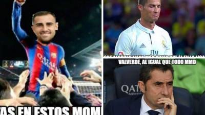 Estos son los mejores memes que nos dejó la victoria del Barcelona (2-1) contra el Sevilla en la Liga Española. Paco Alcácer, el gran protagonista.