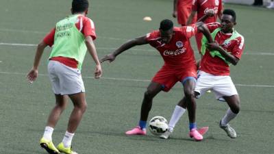 El Olimpia trabajó por la mañana en Tegucigalpa. Foto Juan Salgado