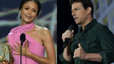 Thandie Newton dijo que Tom Cruise es un hombre muy exigente y dominante. AFP