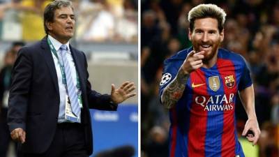Jorge Luis Pinto ve a Messi jugando en China en un futuro no muy lejano.