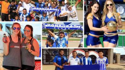 Gran ambiente se vive previo al partido de la Selección de Honduras contra Canadá en Dallas, Texas, por la Copa Oro. Fotos Ronald Aceituno/Enviado Especial