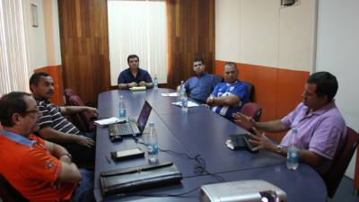 Las partes involucradas tuvieron ayer una reunión con el gerente de Hondutel.