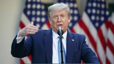 Trump busca reactivar cuanto antes la economía de Estados Unidos./AFP.