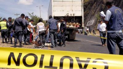 Unas 20 personas fallecieron en las carreteras de Honduras tras accidentarse según las estadísticas oficiales.