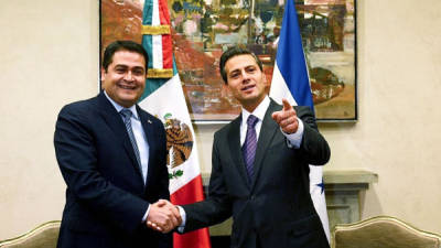 El presidente de Honduras Juan Orlando Hernández recibirá el próximo 2 de abril al su homólogo mexicano Enrique Peña Nieto para una reunión privada.