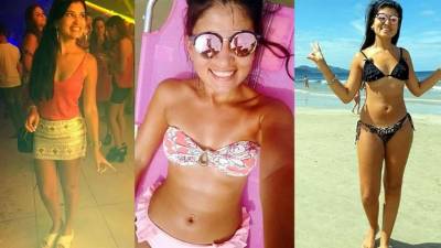 Conoce a Rocío Quiróz Bogner, la bella novia de un jugador extranjero que milita en la Liga Nacional del fútbol hondureño.