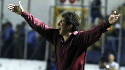 Héctor Vargas, durante el partido contra el Motagua. Foto Juan Salgado