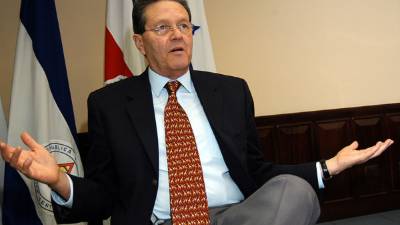 García expresó ayer que los empresarios españoles tienen olvidados a los centroamericanos.