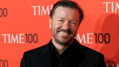 El comediante Ricky Gervais