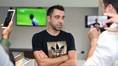 Xavi Hernández quiere que el Real Madrid pierda en Málaga y el Barcelona gane la Liga. Foto AFP