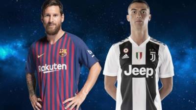 Lionel Messi y Cristiano Ronaldo son las figuras en la actualidad del Barcelona y la Juventus.