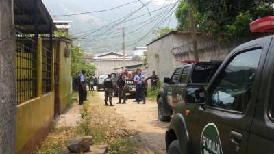 El rescate fue realizado por elementos de la Policía Militar y agentes de la Policía Nacional.