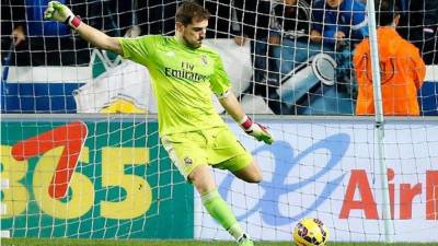 Iker Casillas, durante el partido ante el Málaga. Foto RealMadrid.com
