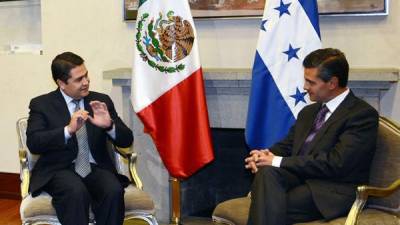 Hernández y Peña Nieto, viajarían juntos a Panamá según Casa Presidencial de Honduras.