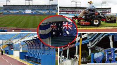 El estadio Olímpico lucirá sus mejores galas para el partido de la Selección de Honduras contra Australia en el repechaje en busca de un boleto al Mundial de Rusia 2018.