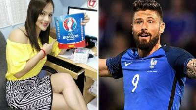 Isabel Zambrano se vio en aprietos por una pregunta respecto a Olivier Giroud.