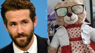 Ryan Reynolds ayudó a recuperar el oso de peluche gracias a una jugosa recompensa de 5,000 dólares.