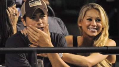 Anna Kournikova y Enrique Iglesias en una foto de archivo.