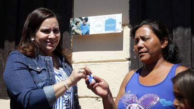 Zoila se capacitará para ser microempresaria de la Panadería.