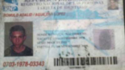 Donaldo Adalid Aguilar López fue detenido para investigación.