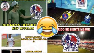 Estos son los mejores memes que se burlan del Alianza tras perder con el Olimpia.