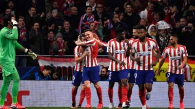 El Atlético de Madrid sacó su casta como local al bajarse al vigente campeón de la Champions.