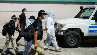 Las autoridades hondureñas realizan los operativos en el Mario Catarino Rivas, Leonardo Martínez e Instituto Hondureño del Seguro Social.