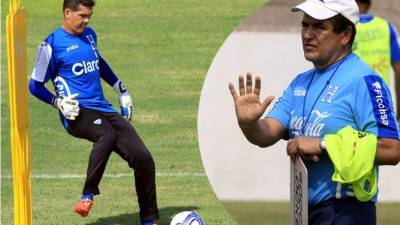 Jorge Luis Pinto respaldó al portero Ricardo Canales.