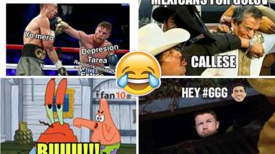 La pelea entre Saúl 'Canelo' Álvarez y Gennady Golovkin se vivió también con mucho humor en redes sociales y no pudieron faltar los tradicionales memes.