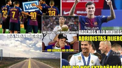 Los divertidos memes que nos deja la goleada del Barcelona al Real Madrid en el Camp Nou por la Liga Española.