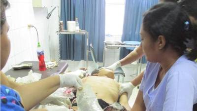 El pescador herido es Juan Carlos Elvir Carbajal y el fallecido como Richard Antonio Ramos (18).