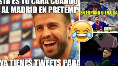 El Barcelona se llevó el clásico en Miami contra el Real Madrid y las redes sociales explotaron con divertidos memes. Mira los mejores.